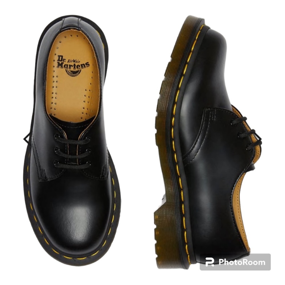 Dr. Martens 1461 Smooth Leather Oxford Shoes Mens Size 7/Womens Size 9 - Picture 1 of 12